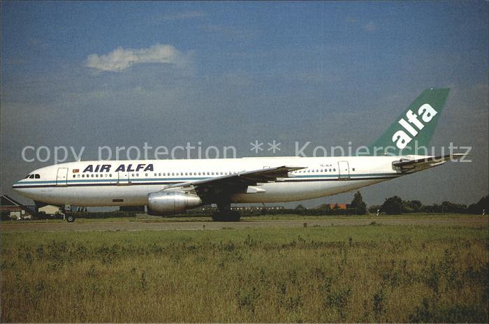 Flugzeuge Zivil Air Alfa Airbus A300B4-103 TC-ALN