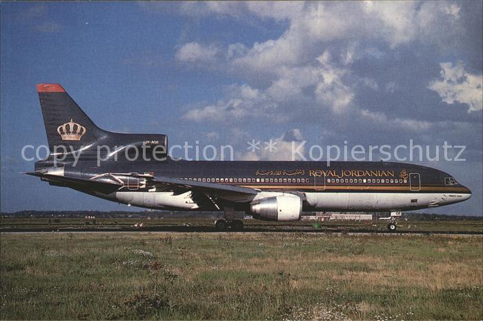 Flugzeuge Zivil Royal Jordanian Lockheed L1011-500 JY-AGE