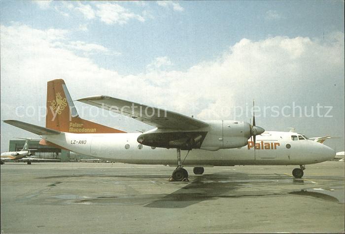 Flugzeuge Zivil Palair AN-24 LZ-ANO