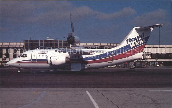 Flugzeuge Zivil Royal West Airlines British Aerospace 146-100 N801RW