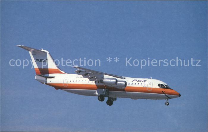 Flugzeuge Zivil PSA British Aerospace 146-200 N358PS