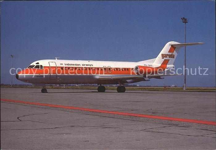 Flugzeuge Zivil Garuda Indonesian Airways Fokker F-28-4000 PK-GKG