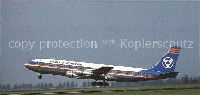 Flugzeuge Zivil Ontario Worldair Boeing 707-338C C-GRYN C/N 19623