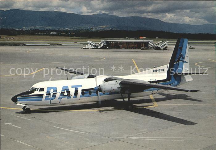 Flugzeuge Zivil Delta Air Transport FH-227 OO-DTD