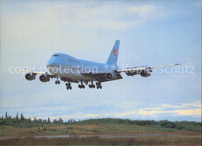 Flugzeuge Zivil Korean Air Lines Boeing 747