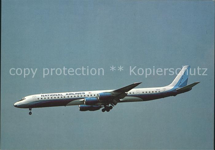 Flugzeuge Zivil National Airlines Douglas DC8-71