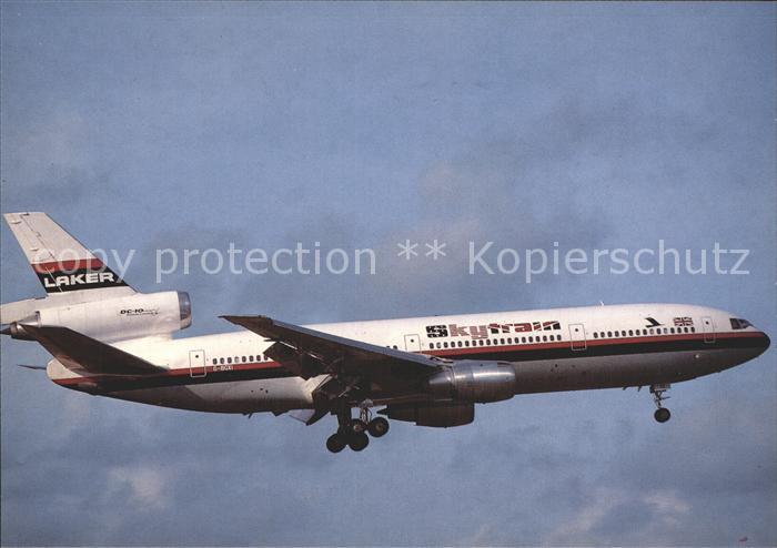 Flugzeuge Zivil Laker Skytrain DC-10 G-BGXI