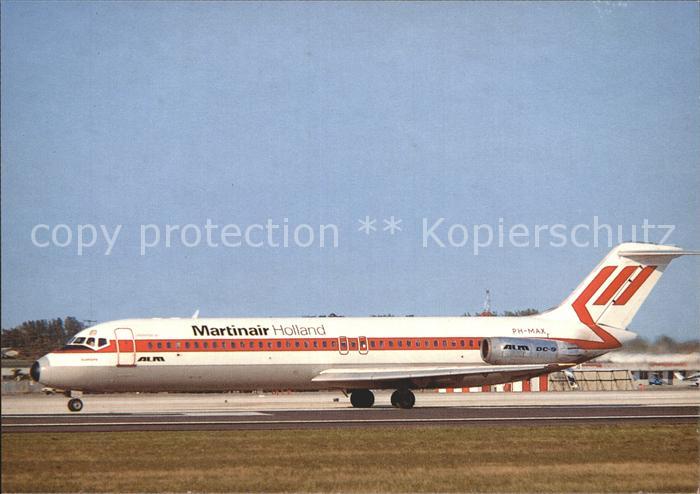 Flugzeuge Zivil Martinair Holland DC-9 PH-MAX