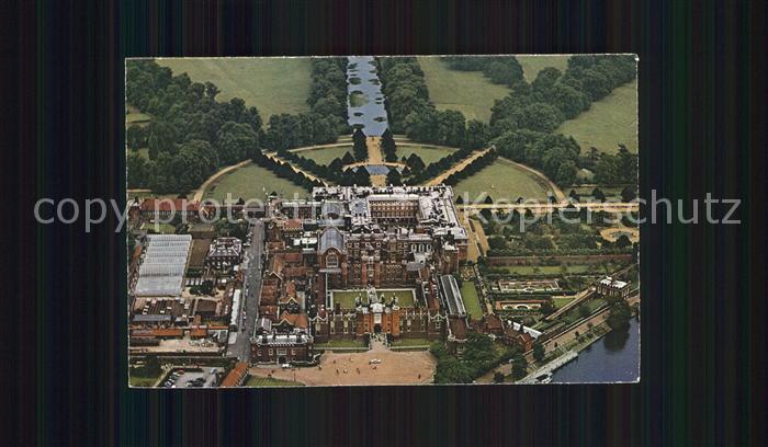 Middlesex Fliegeraufnahme Hampton Court Palace