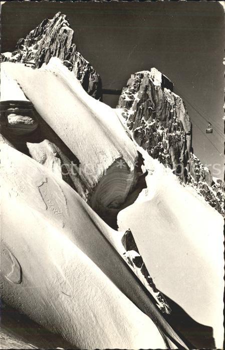Chamonix Seilbahn Felsen