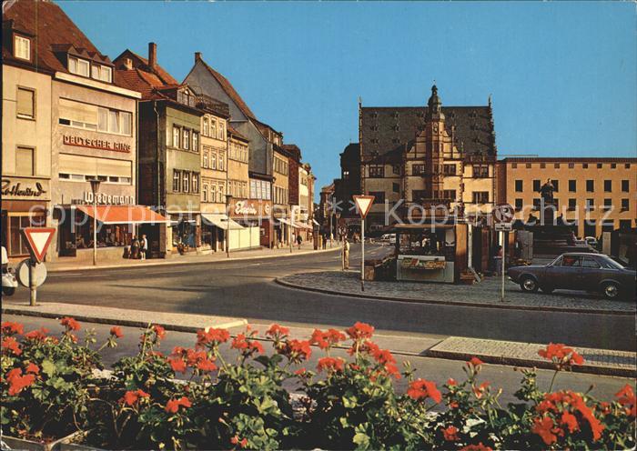 Schweinfurt Marktplatz mit Rathaus