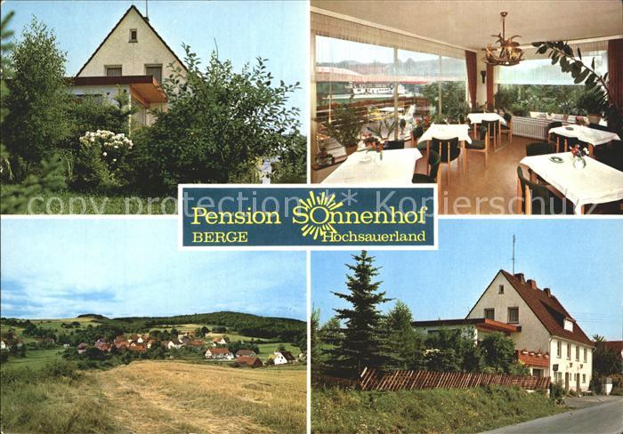 Berge Medebach Pension Sonnenhof