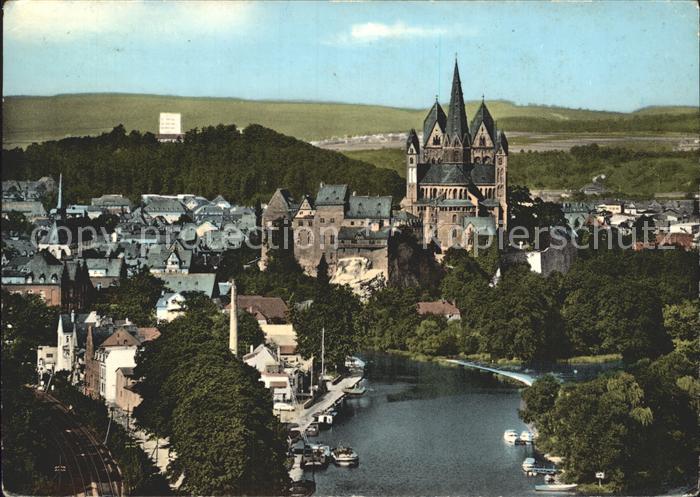 Limburg Lahn Blick von Autobahnbruecke