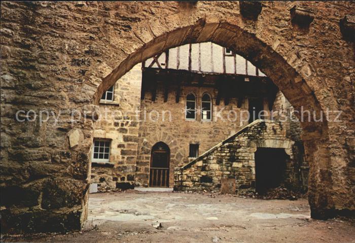 Sarlat-la-Caneda alter Stadtteil Torbogen