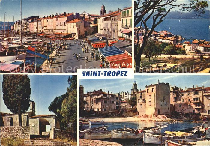 Saint Tropez Var Hafen Promenade Kapelle