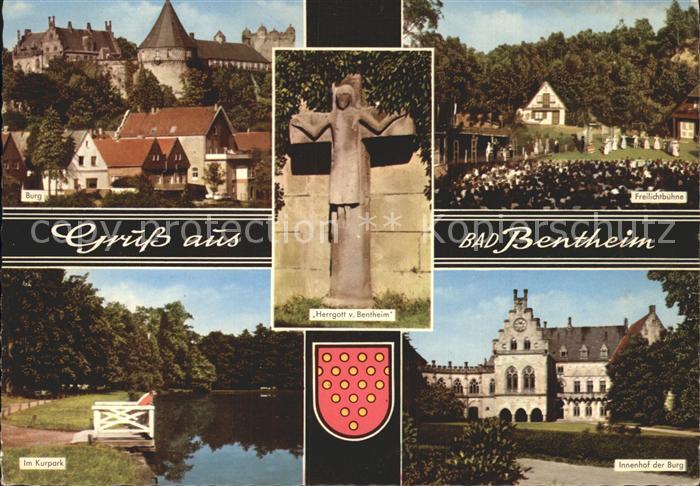 Bad Bentheim Kurpark Burg Freilichtbuehne Burghof
