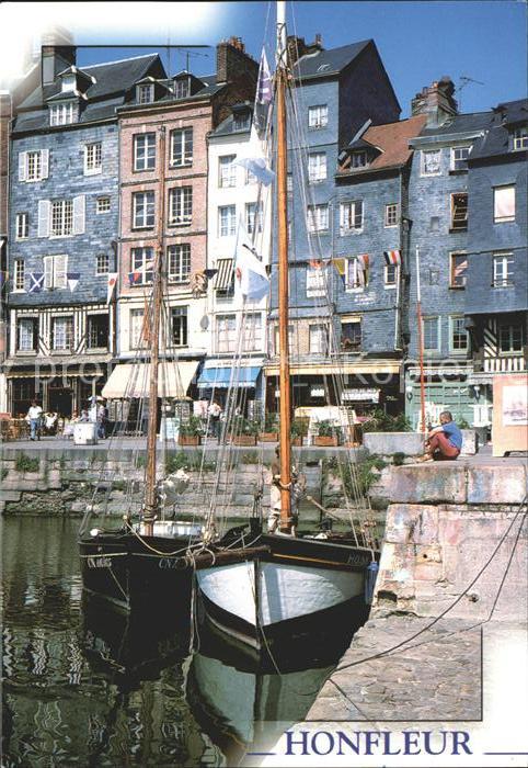 Honfleur Hafen Promenade