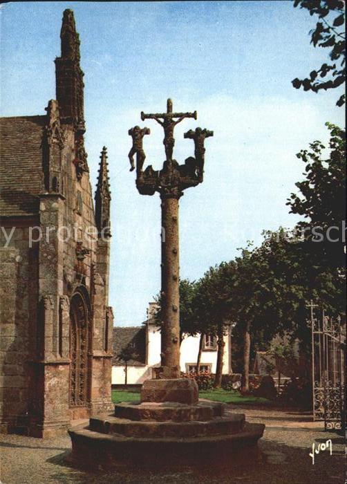 Lampaul-Guimiliau Kirchenpartie Le Calvaire