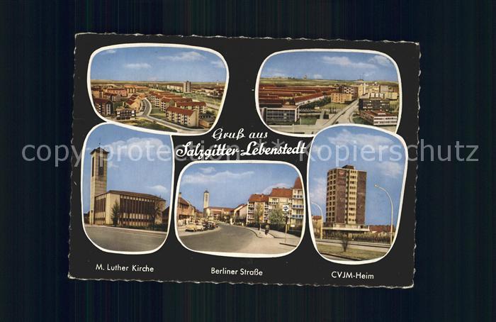 Lebenstedt Berliner-Strasse M. Luther-Kirche