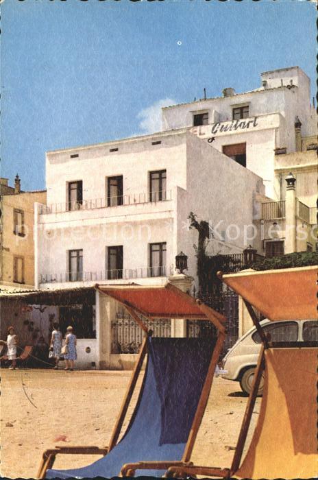 Lloret de Mar Haeuser am Strand