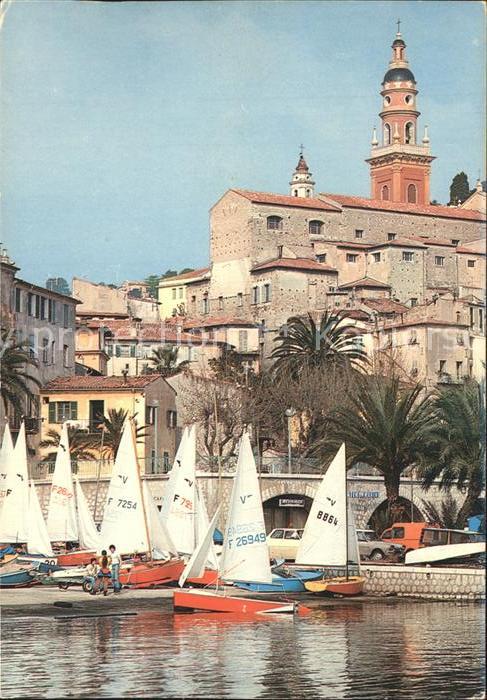 Menton Alpes Maritimes mit Segelschule