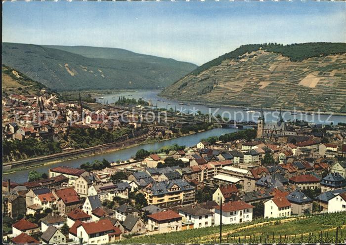 Bingen Rhein Nahemuendung