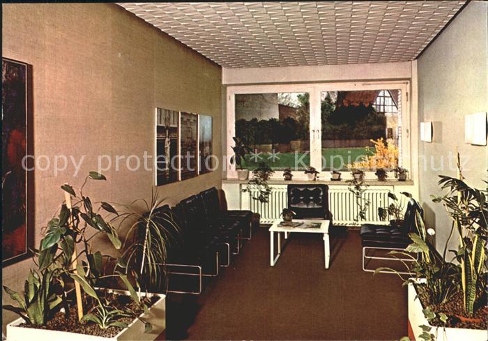 Bad Sassendorf Rosenau Sanatorium Warteraum