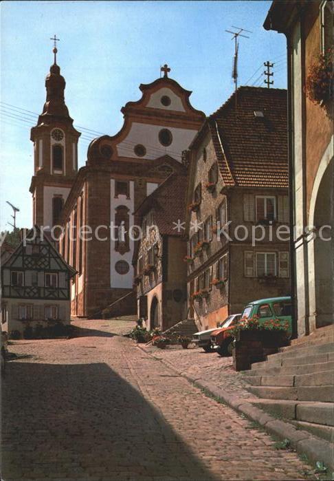 Ettenheim Kirchberg mit Pfarrkirche