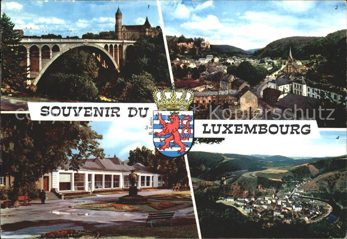 LUXEMBOURG  Luxemburg Fliegeraufnahme Viadukt