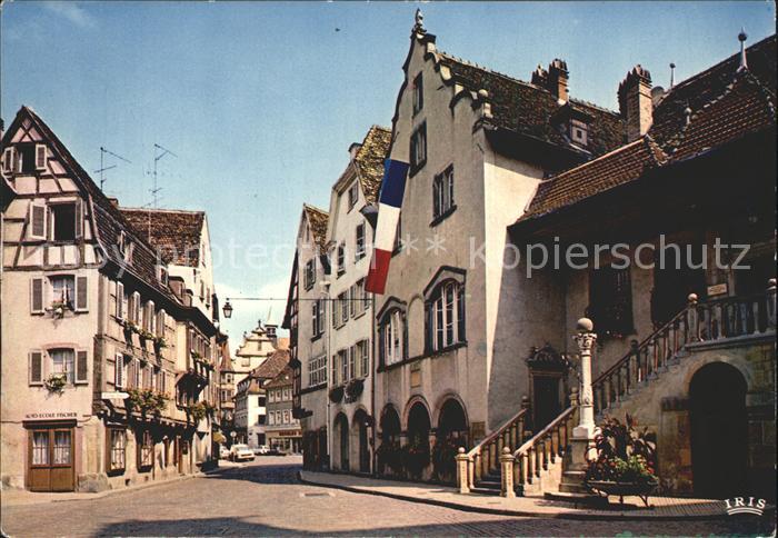 Colmar Haut Rhin Elsass Strassenpartie