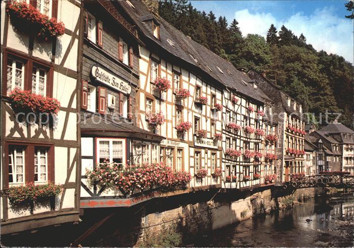 Monschau Montjoie NRW Partie an der Rur