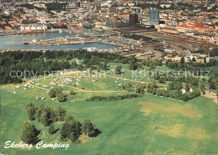 Oslo Norwegen Fliegeraufnahme Ekeberg Camping