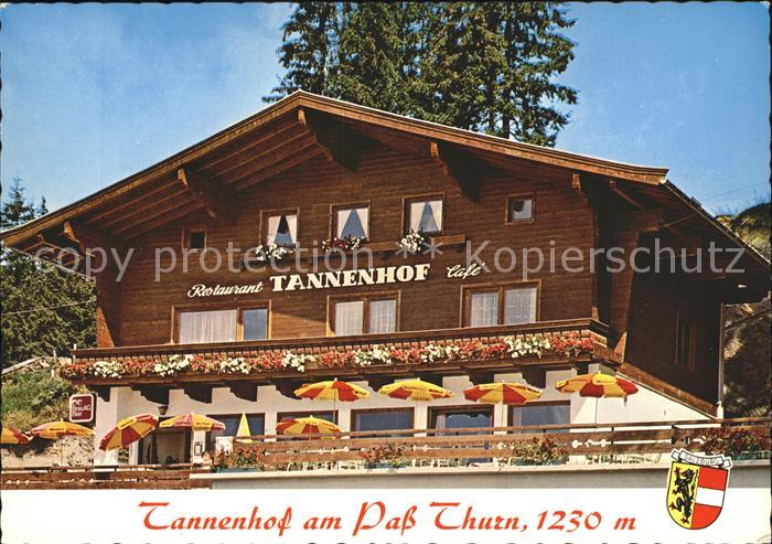 Pass Thurn Restaurant Cafe Tannenhof