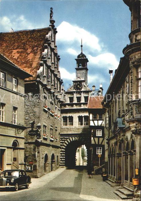 Marktbreit Maintor und Rathaus