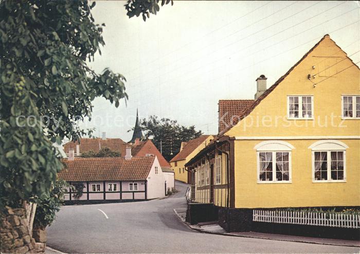 Bornholm Svaneke Ortspartie