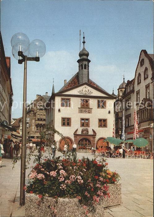 Bad Kissingen Marktplatz Rathaus