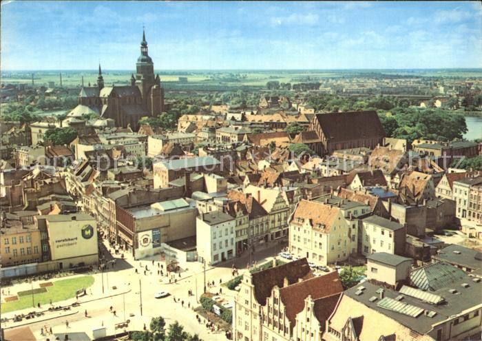 Stralsund Mecklenburg Vorpommern Fliegeraufnahme