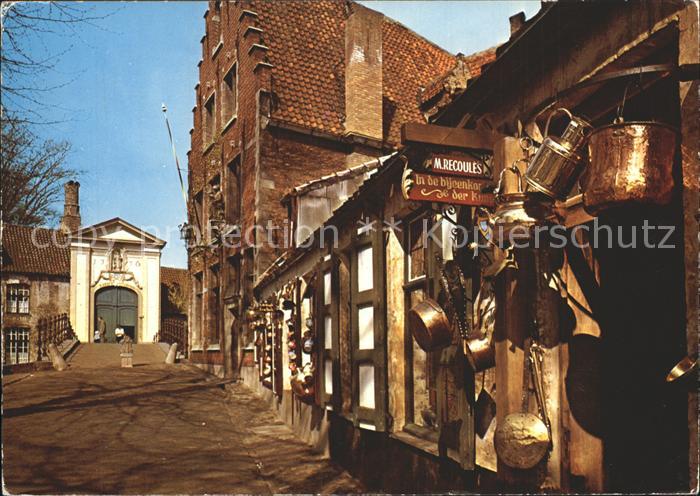 Bruges BRUGGE Belgie Eingang des Beguinenklosters