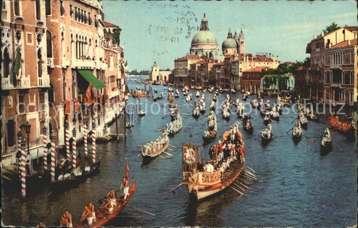 Venezia Venedig Regatta Canal Grande