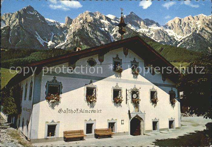 Maria Alm Steinernen Meer Gasthof Almerwirt