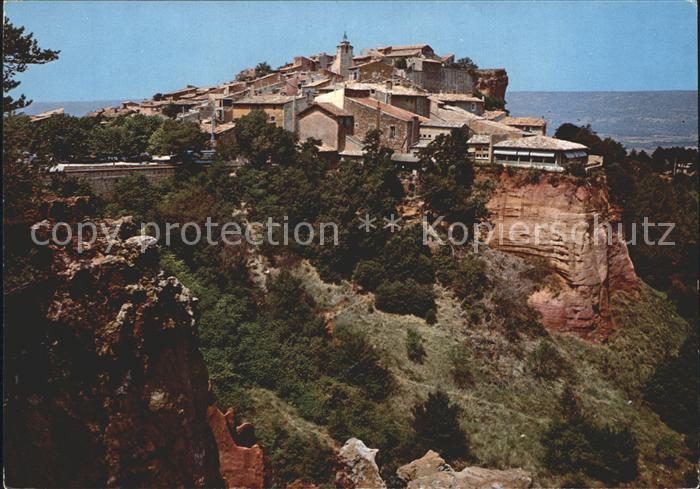 Roussillon Vaucluse Village Sang Or
