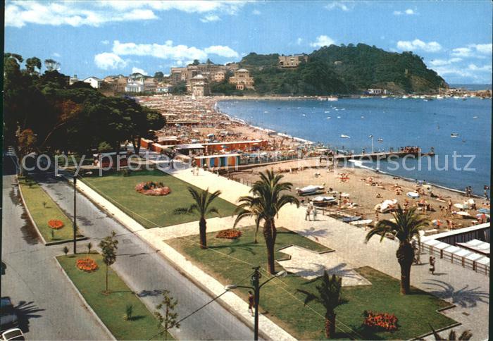 Sestri Levante Strand Halbinsel