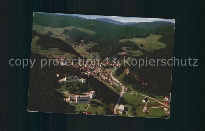 Todtmoos Schwarzwald BW Fliegeraufnahme