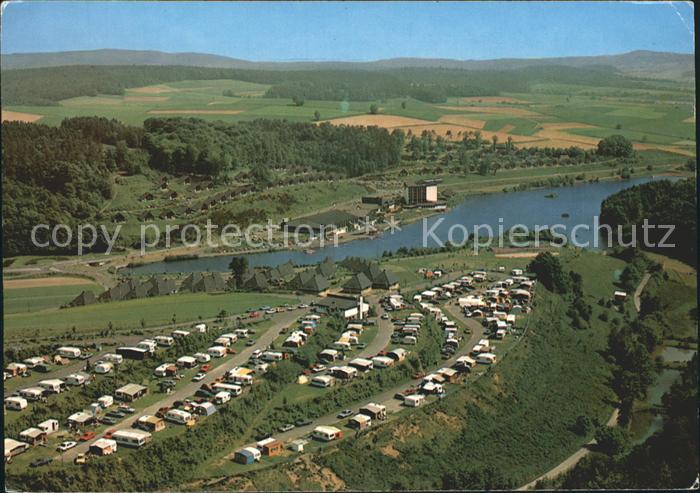 Kirchheim Hessen Fliegeraufnahme Campingplatz SeePark