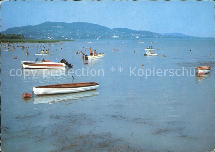 Balaton Plattensee Boote