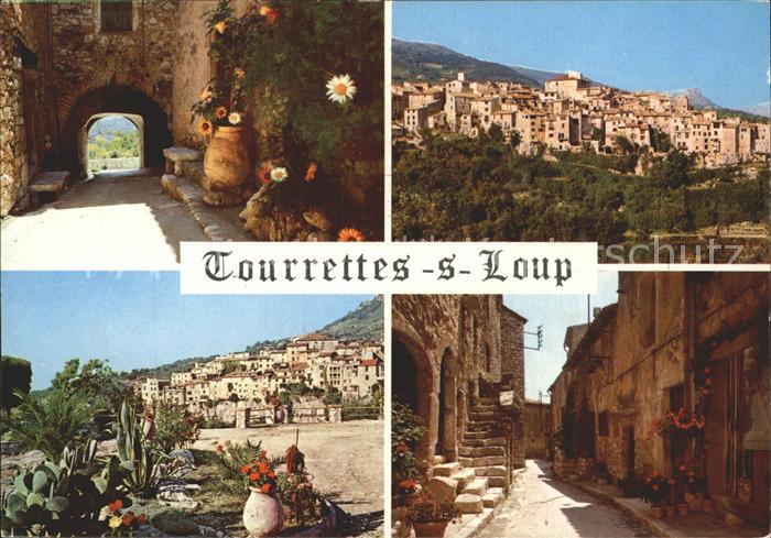 Tourrettes-sur-Loup Village medieval Cite Violettes
