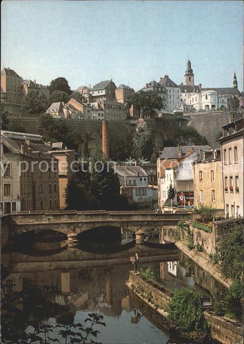 LUXEMBOURG  Luxemburg Alzette pittoresque Grund