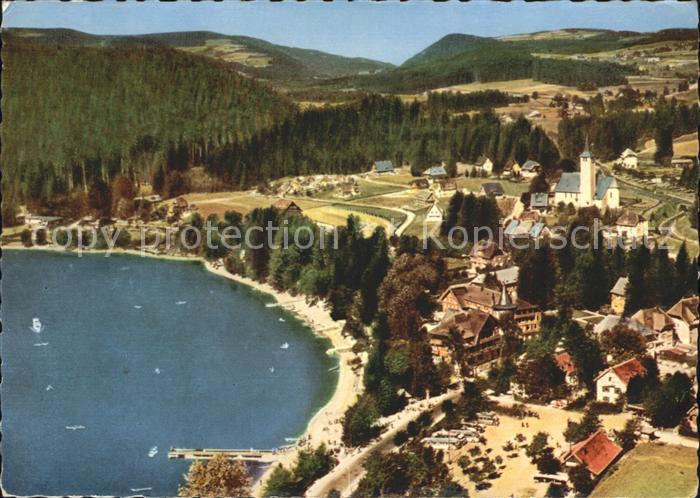 TITISEE Schwarzwald BW Fliegeraufnahme