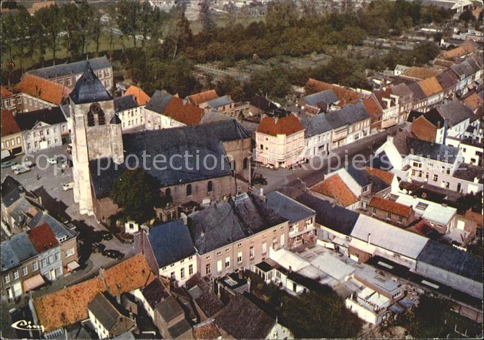 Brakel Belgien Fliegeraufnahme Kerk Markt