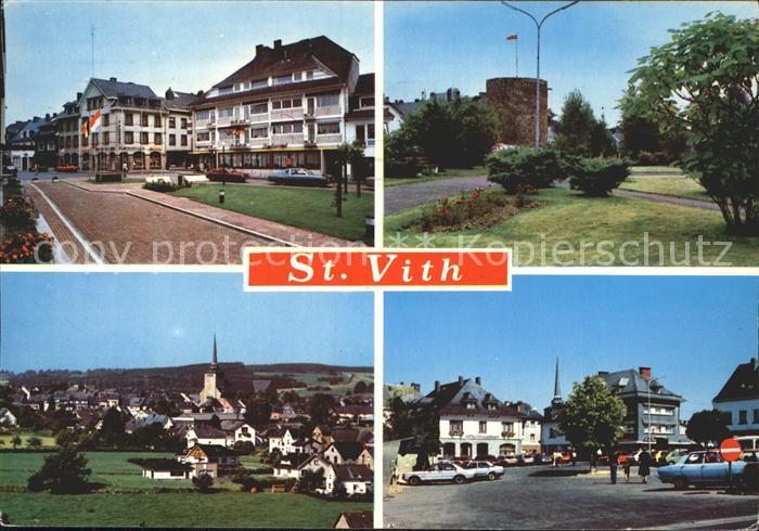St Vith Wallonie Stadtplatz Burg